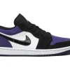 Air Jordan 1 Low 'Court Purple' Replica