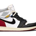 Union LA x Air Jordan 1 Retro High NRG 'Black Toe' replica