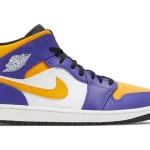 Air Jordan 1 Mid 'Lakers' Replica