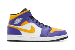 Air Jordan 1 Mid 'Lakers' Replica