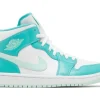 Wmns Air Jordan 1 Mid 'Marine Green' Reps