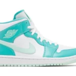 Wmns Air Jordan 1 Mid 'Marine Green' Reps