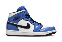 Air Jordan 1 Mid SE 'Signal Blue' Replica