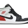 Air Jordan 1 Mid SE 'Red Black Toe' Replica