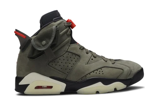 Travis Scott x Air Jordan 6 Retro 'Olive' Replica