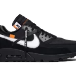 Off-White x Air Max 90 'Black' Replica