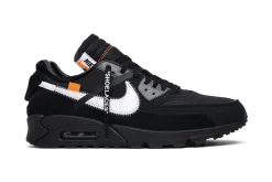 Off-White x Air Max 90 'Black' Replica