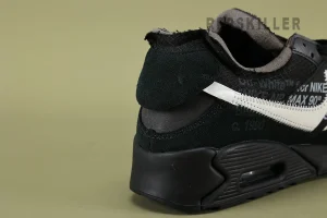 Off-White x Air Max 90 'Black' Replica11