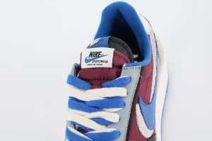 Sacai x Undercover x NK LDWaffle 'Night Maroon Team Royal' Replica