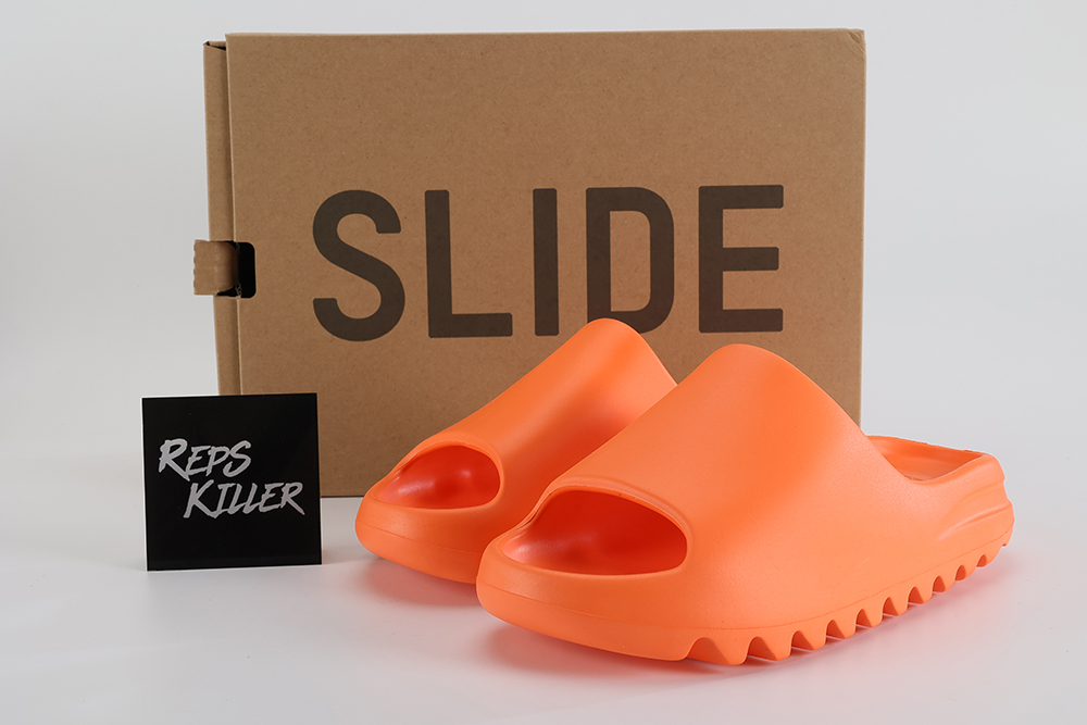 Yeezy Slides 'Enflame Orange' Replica