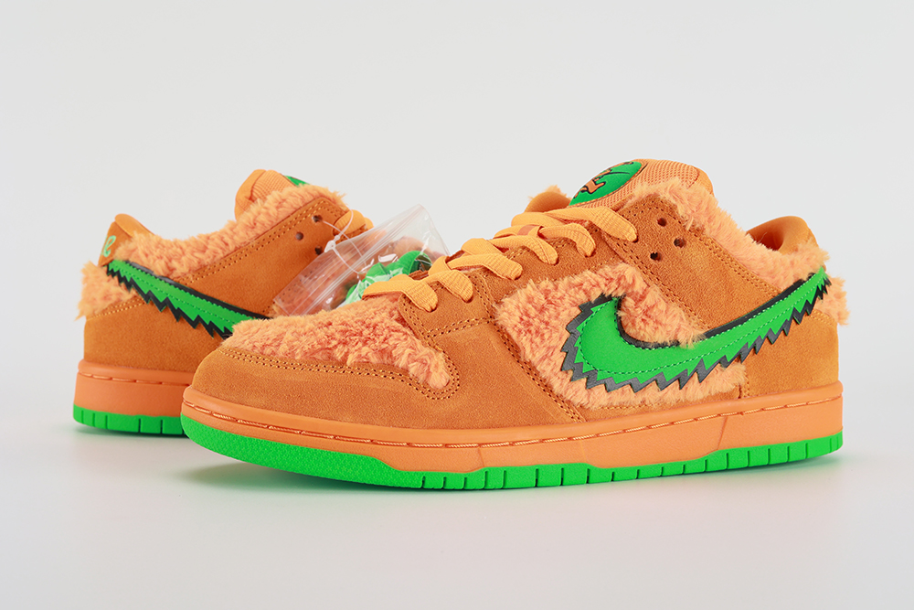 Grateful Dead x Dunk Low SB Orange Bear Replica