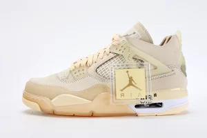 Off-White x Air Jordan 4 SP Sail Replica