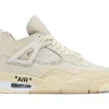 Off-White x Air Jordan 4 SP Sail Replica