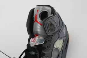 Off-White x Air Jordan 5 Retro SP 'Muslin' Replica