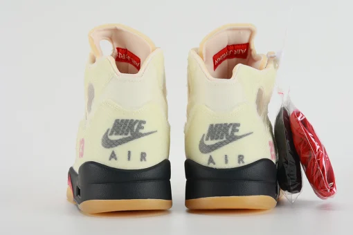 Off-White x Air Jordan 5 SP 'Sail' Replica