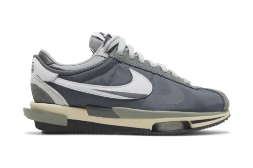 Sacai x Nk Zoom Cortez SP 'Iron Grey' Replica