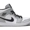 Air Jordan 1 Mid'Smoke Grey'Replica