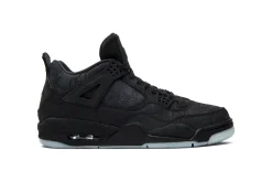 KAWS x Air Jordan 4 Retro 'Black' replica