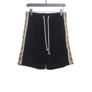 Reflective webbing short pants