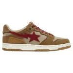 Bape Sk8 Sta Low 'Wheat Red'