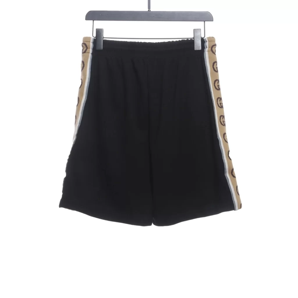 Reflective webbing short pants