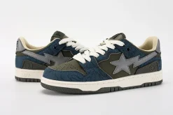 Bape Sk8 Sta 'Army Green Dark Blue'