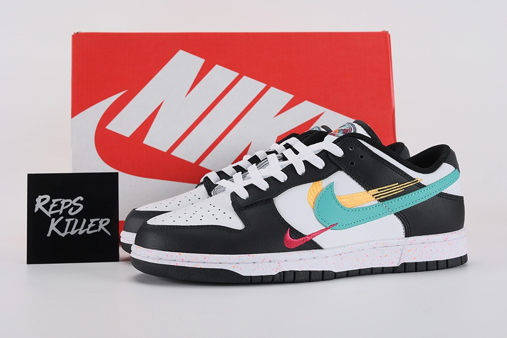 dunk-low-'multi-swoosh'-replica