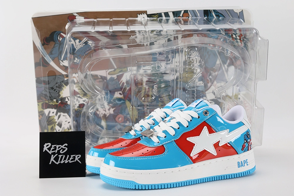 marvel-x-wmns bapesta-'captain-america'-replica