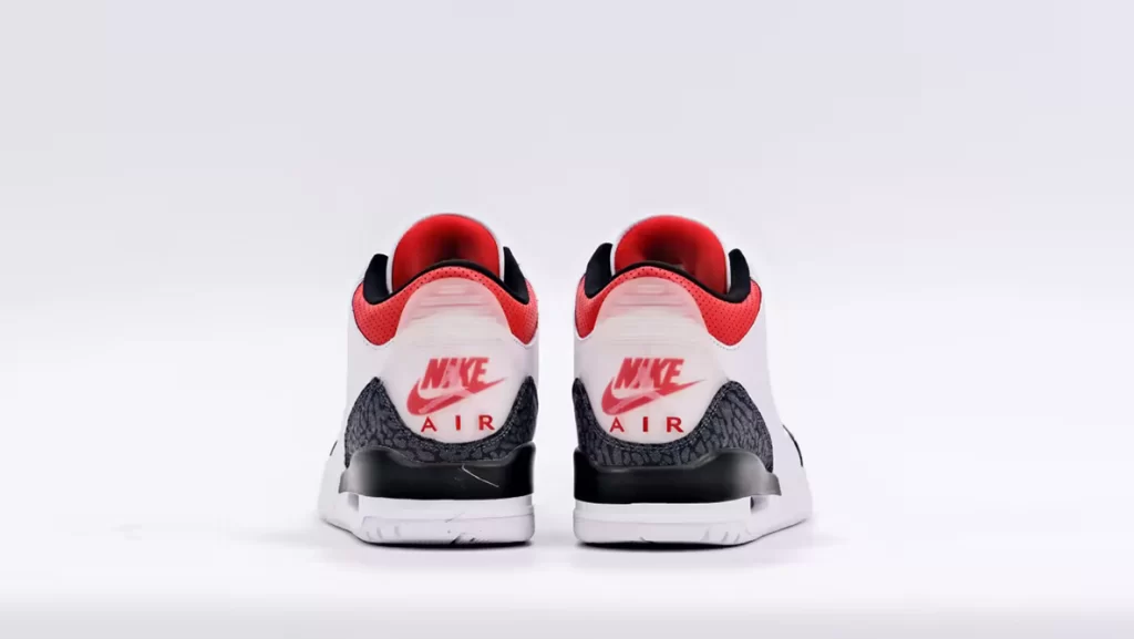 Air Jordan 3 Retro Fire Red Denim Replica