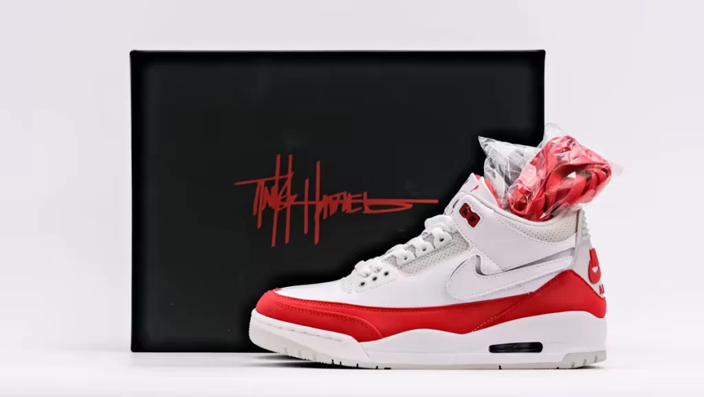 Air Jordan 3 Retro Tinker White University Red Replica