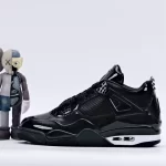 Air Jordan 4 Retro '11Lab4 - Black' Sample Replica