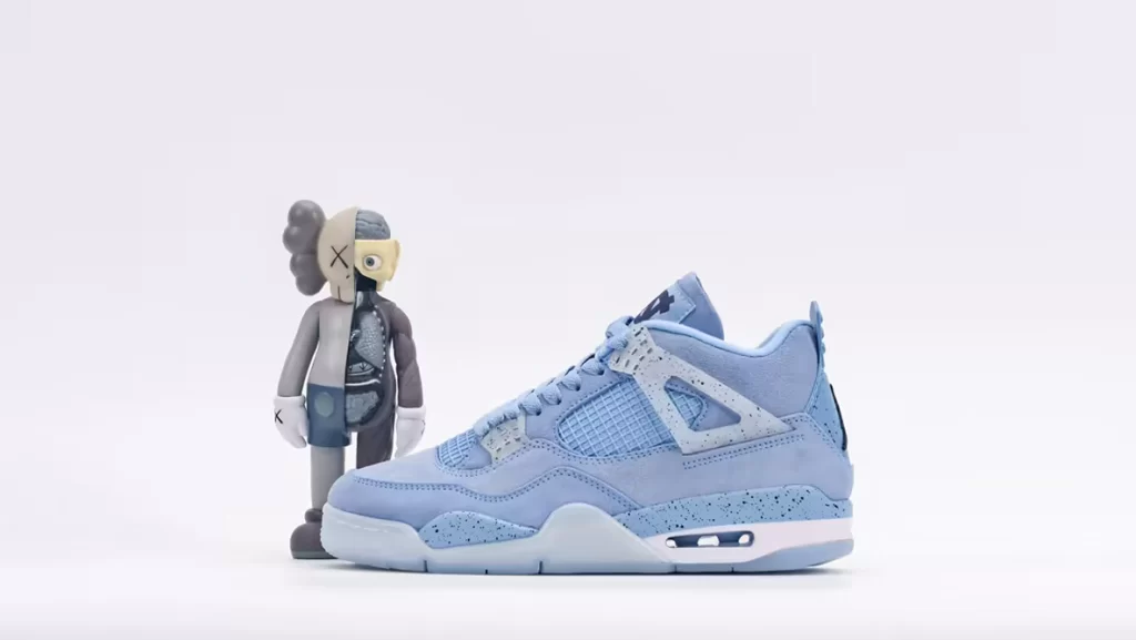 Air Jordan 4 Retro 'UNC' PE Replica