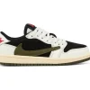 Travis Scott x Air Jordan 1 Low OG PS 'Olive' (child)Replica