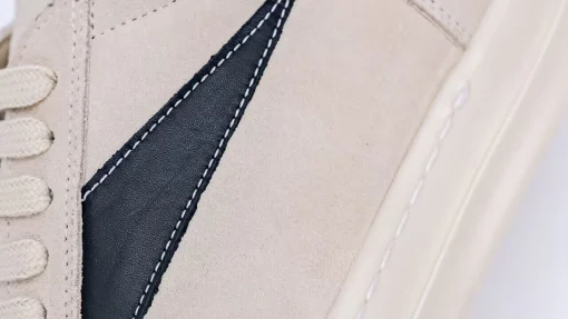 Rick Owens Luxor Vintage Low 'Milk Black' Replica