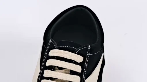 Rick Owens Wmns DRKSHDW Luxor Vintage Low 'Black Milk' Replica