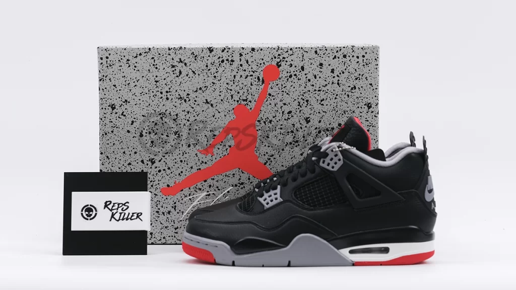 Air Jordan 4 Retro 'Bred Reimagined' Replica