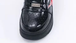 Bapesta Low M1 'Shark Face-Black Red' Replica