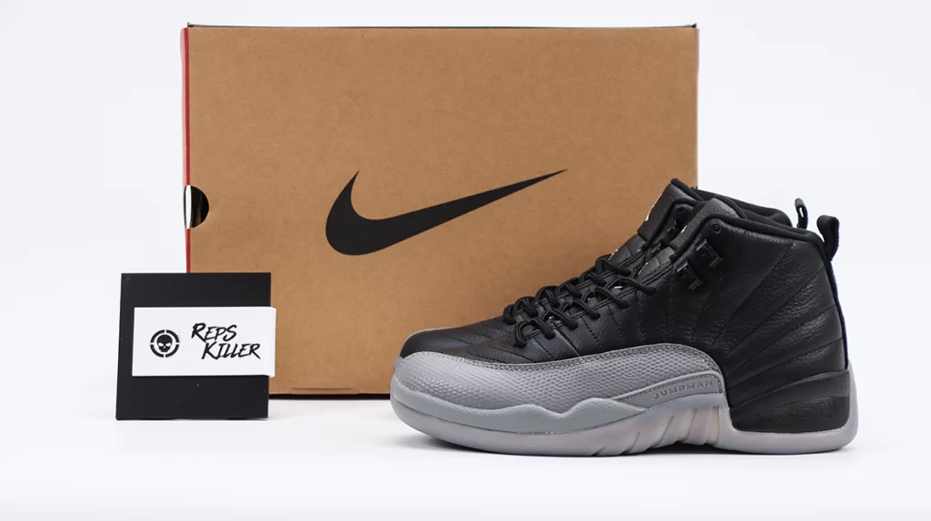 Air Jordan 12 Retro 'Black Wolf Grey' Replica