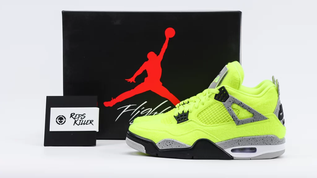 Tagz x Air jordan 4 "Tennis" Replica