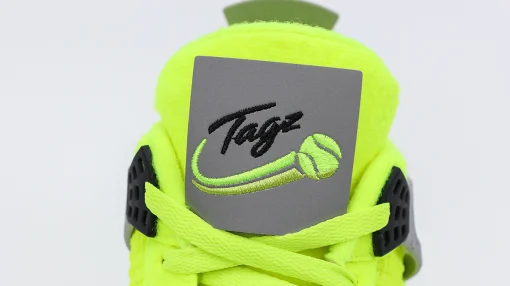 Tagz x Air jordan 4 "Tennis" Replica