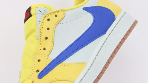 Travis Scott x Wmns Air Jordan 1 Retro Low OG SP 'Canary' Replica