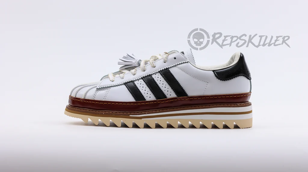 CLOT x Superstar 'White Black' Replica