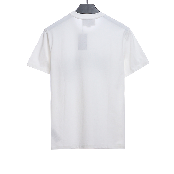 Irregular Embroidery Short Sleeve