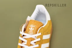 Adidas Gazelle Indoor Orange Peel White