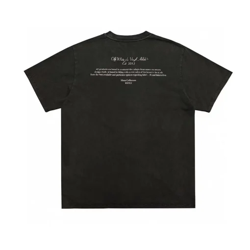 Off-White Caravaggio Mary Faded Print T-Shirt