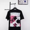 Off-White Graffiti Red Arrow Print T-Shirt