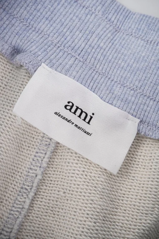 Ami Pocket Heart Embroidery Shorts