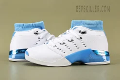 Jordan 17 OG Low Sneaker Reps White Carolina