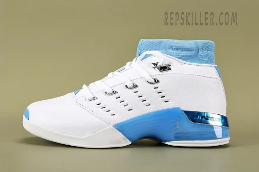 Jordan 17 OG Low Sneaker Reps White Carolina