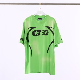 Hellstar Warm Up T-Shirt 'Neon Green'